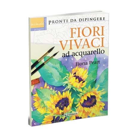 Fiori vivaci ad acquarello