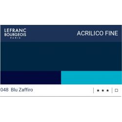 Blu zaffiro colore acrilico LEFRANC BOURGEOIS art 048