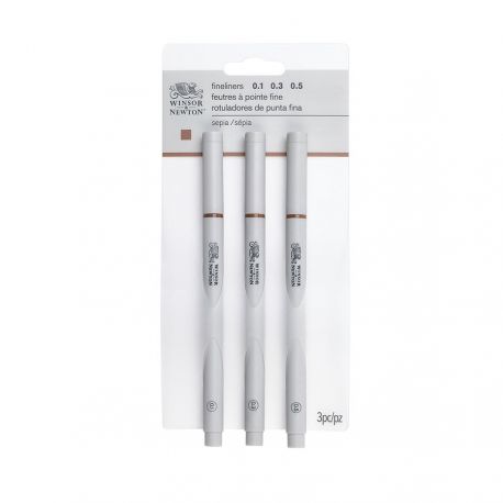 Set Fineliner Seppia Winsor & Newton