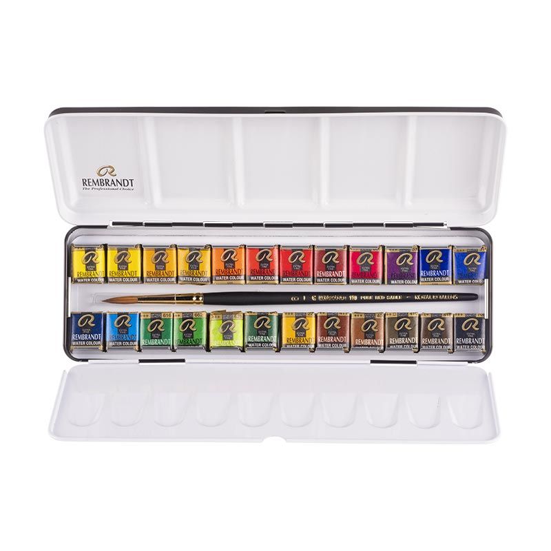 Set Acquerello 24 Mezzi Godet - Professional Water Colour Winsor&Newton