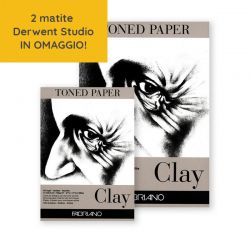 Carta da Disegno Fabriano Toned Paper Clay 120gr.