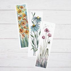 Watercolor Bookmark Pad Hahnemuhle