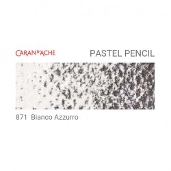 Matite Colorate Secche Pastel Pencils Caran D'Ache sciolte Caran D'Ache  Matita Pastel Pencil 811 Bianco Bismuth